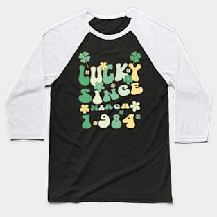Lucky-Since-March-1984 Baseball T-Shirt